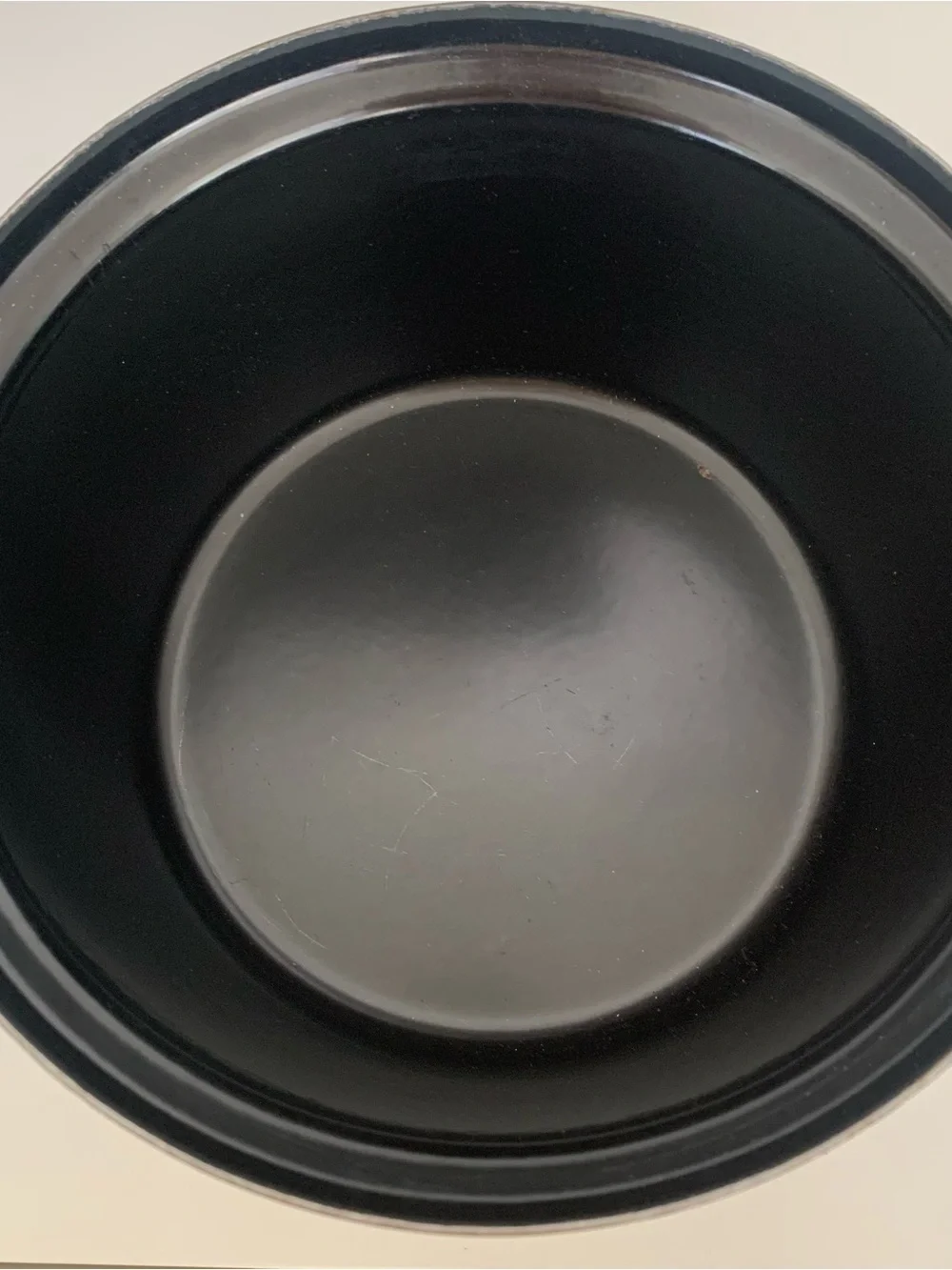 Cathrine Holm Lotus Casserole Pot Dish Dutch Oven Black and White